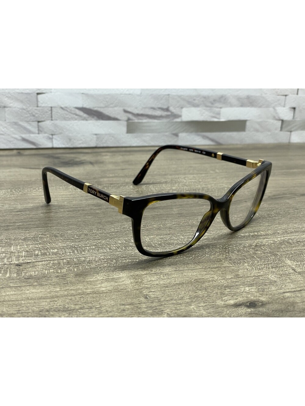 Tory Burch Eyeglasses Dark Tortoise TY2075 1378 Designer 52[]16-135 Frames Only